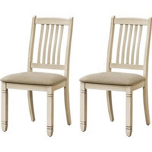 Set of 2 Dining Chairs by Monarch