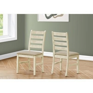 Set of 2 Dining Chairs by Monarch