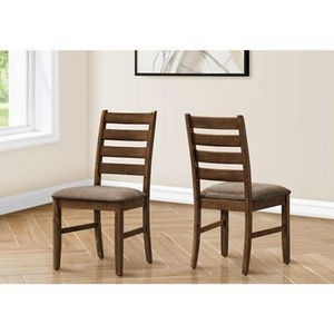 Set of 2 Dining Chairs by Monarch