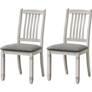 Set of 2 Dining Chairs by Monarch