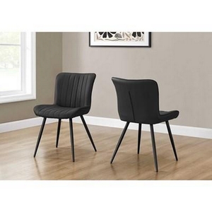 Set of 2 Dining Chairs by Monarch