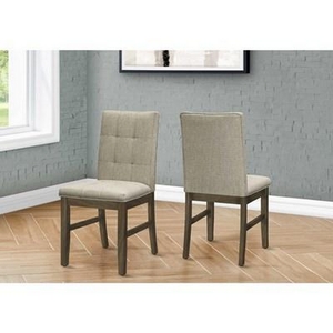 Set of 2 Dining Chairs by Monarch