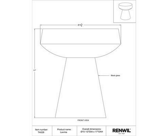 Lavinia Accent Table by Renwil