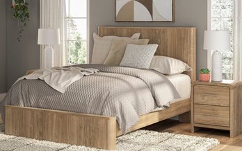 Gramburg Queen Panel Platform Bed From Signature Design by Ashley