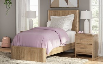 Gramburg Twin-Size Panel Platform Bed by Signature Design by Ashley