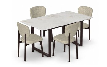 Burton 5-pc Extendable Dining Room Set  by Amisco