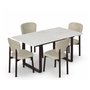 Burton 5-pc Extendable Dining Room Set  by Amisco