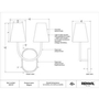 Megara Wall Sconce by Renwil