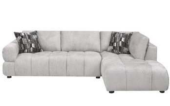 Fabric Sectionnal Sofa with corner chair on the right by Deco-Style