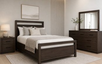 Full Size 4-pc Vista Bedroom Set by Mako