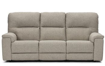 Maria Fabric Recliner Sofa by Elran