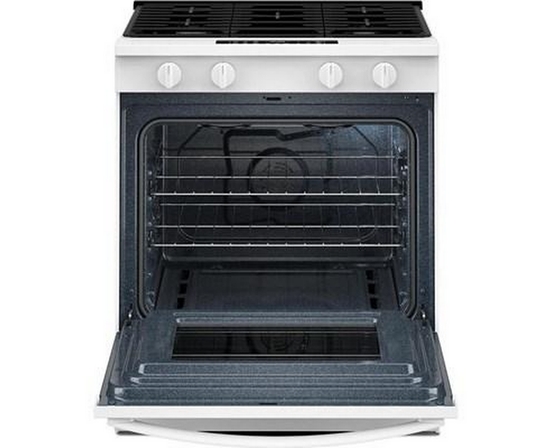 Whirlpool 30-Inch Slide-In Gas Range With Air Cooking Technology - WSGS4530TW
