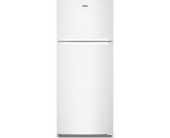 Whirlpool 28-Inch, 18.0 Cu. Ft. Top Freezer Refrigerator With Total Coverage Cooling - WRTX5118TZ