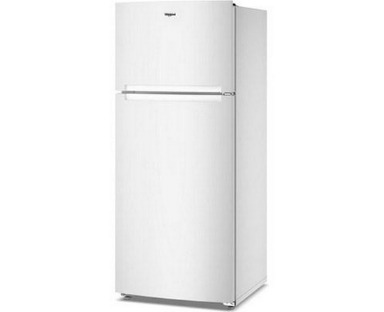 Whirlpool 28-Inch, 18.0 Cu. Ft. Top Freezer Refrigerator With Total Coverage Cooling - WRTX5118TZ
