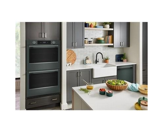 KitchenAid 30-Inch Smart Electric Double Wall Oven With Intelligent Cooking Camera - KOED930SJP
