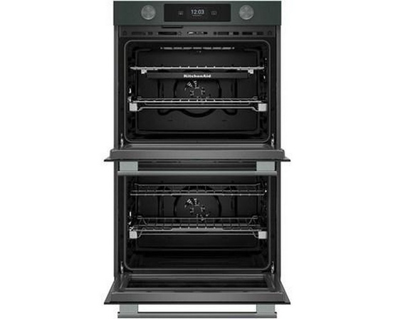 KitchenAid 30-Inch Smart Electric Double Wall Oven With Intelligent Cooking Camera - KOED930SJP