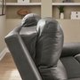 Bleckley Power Reclining Sofa in Leather Match with Adjustable Headrest by Signature Design by Ashley