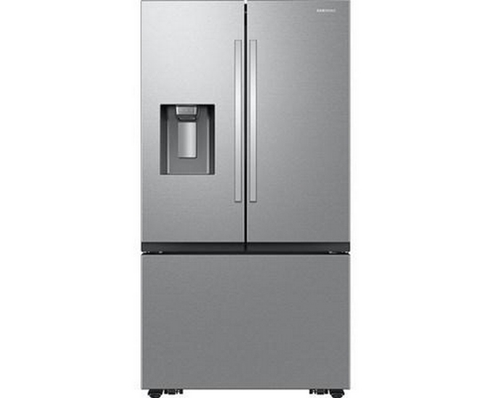 Samsung 31 Cu.Ft. Bespoke Ai 3-Door French Door Refrigerator - RF32CG5B30SRAA