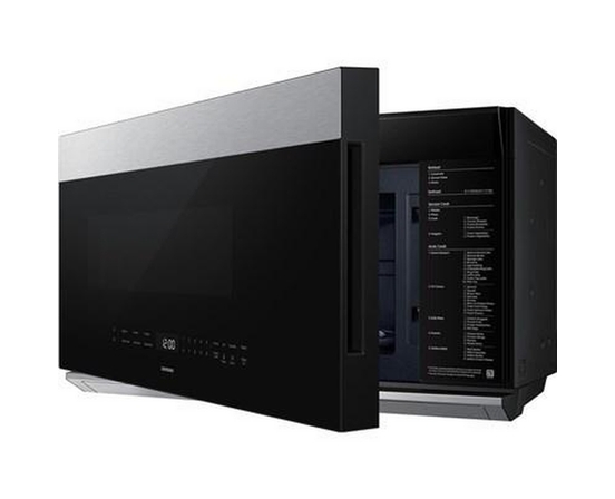 Samsung 2.1 Cu. Ft. Over-The-Range Microwave With Dual Ventilation And Auto Connectivity - ME80H2160RAC