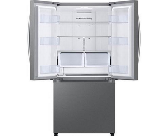 Samsung 33-Inch, 25 Cu.Ft. Bespoke Ai 3-Door French Door Refrigerator - RF25C5A01SRAA
