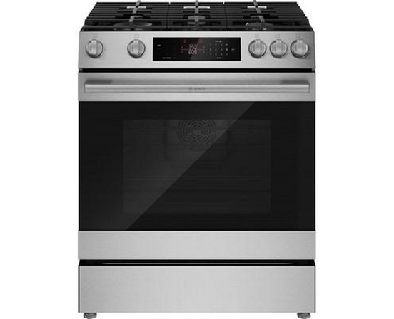 Bosch 300 Series Freestanding Gas Range Stainless Steel - HGF3050MUC