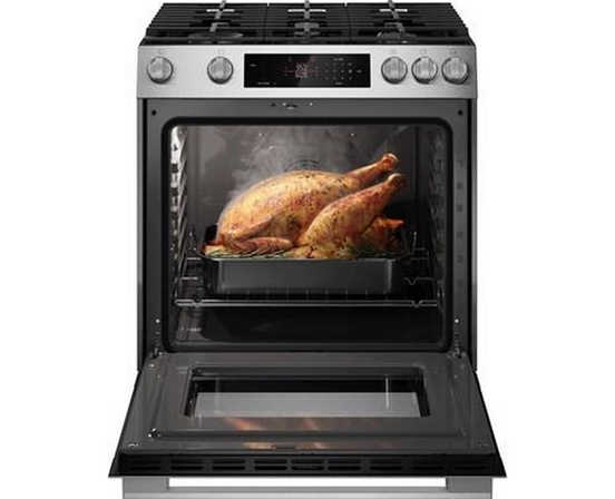 Bosch 300 Series Freestanding Gas Range Stainless Steel - HGF3050MUC
