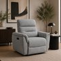 Cain Fabric Power Glider Recliner by Primo International