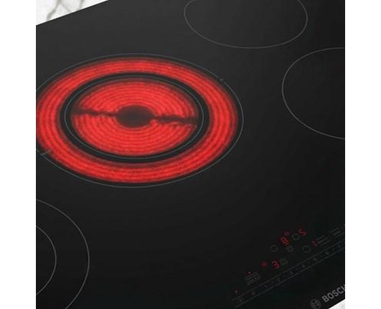 Bosch 30-Inch Built-In 800 Series Electric Cooktop Without Frame - NET8062UC