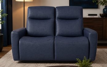 Ellie Fabric Reclining Loveseat by Elran