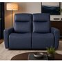 Ellie Fabric Reclining Loveseat by Elran