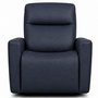Ellie Fabric Power Glider Recliner with Power Headrest by Elran