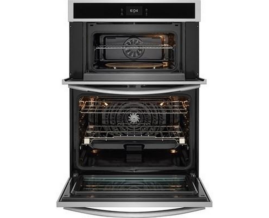 Frigidaire Gallery 30-Inch, 5.3 Cu.Ft. Built-In Microwave Combination Wall Oven With 1.7 Cu. Ft. Microwave - GCWM3070AF