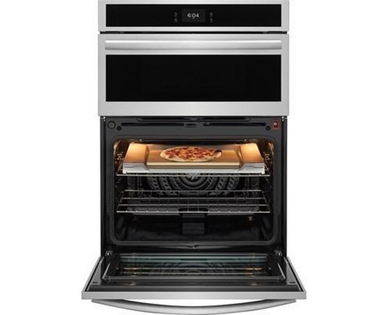 Frigidaire Gallery 30-Inch, 5.3 Cu.Ft. Built-In Microwave Combination Wall Oven With 1.7 Cu. Ft. Microwave - GCWM3070AF