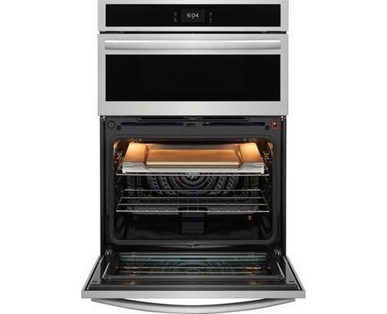 Frigidaire Gallery 30-Inch, 5.3 Cu.Ft. Built-In Microwave Combination Wall Oven With 1.7 Cu. Ft. Microwave - GCWM3070AF
