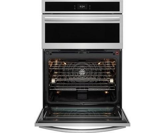 Frigidaire Gallery 30-Inch, 5.3 Cu.Ft. Built-In Microwave Combination Wall Oven With 1.7 Cu. Ft. Microwave - GCWM3070AF