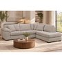 9802 2-piece Fabric Sectional by Deco-Style