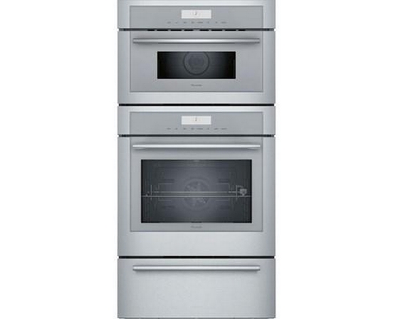Thermador 30-Inch, 7.0 Cu.Ft. Built-In Triple Combination Wall Oven With Speed Oven - MEDMCW31WS