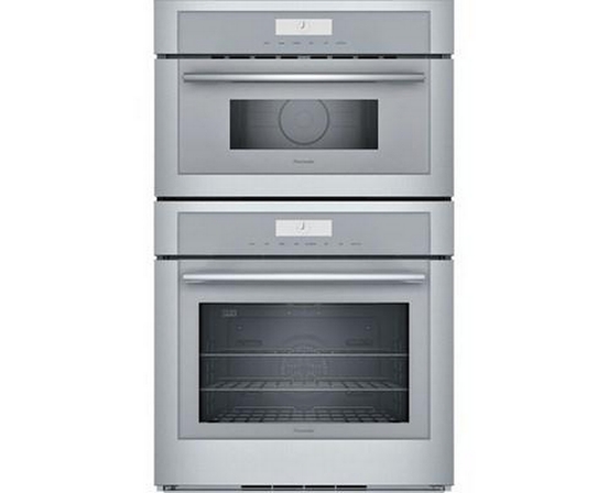 Thermador 30-Inch,  6.1 Cu.Ft. Built-In Combination Wall Oven With Microwave - MEM301WS