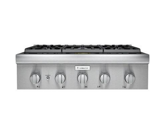 Thermador 30-Inch Built-In Gas Rangetop With Patented Pedestal Star® Burners - PCG305W