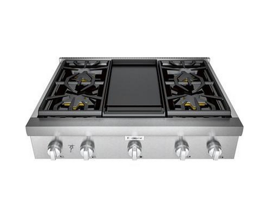 Thermador 36-Inch Built-In Gas Rangetop With Griddle - PCG364WD