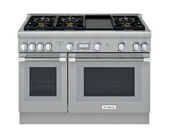 Thermador 48-Inch Freestanding Dual-Fuel Range With Star® Burner - PRD486WDHC