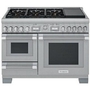 Thermador 48-Inch Freestanding Dual-Fuel Range With Extralow® Burners - PRD48WISGC
