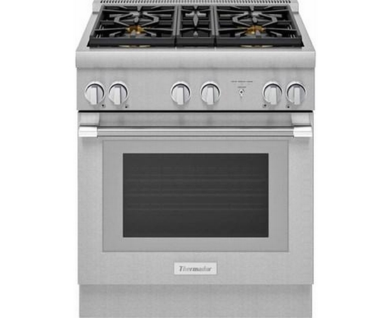 Thermador 30-Inch Freestanding Dual Fuel Range With Star® Burner - PRD304WHC