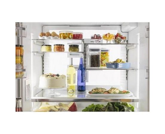 Thermador 36-Inch Freestanding French 3-Door Refrigerator With Home Connect™ - T36FT820NS