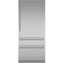 Thermador 36-Inch, 19 Cu. Ft. Built-In Bottom Freezer Refrigerator With Home Connect - T36BB120SS