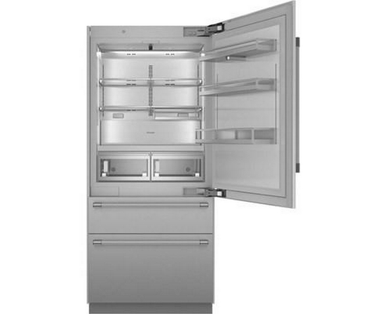 Thermador 36-Inch, 19 Cu. Ft. Built-In Bottom Freezer Refrigerator With Home Connect - T36BB120SS