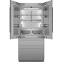 Thermador 36-Inch, 18.9 Cu. Ft. Built-In French 4-Door Refrigerator With Home Connect - T36BT110NS
