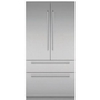 Thermador 42-Inch, 23.1 Cu. Ft. Built-In French 4-Door Refrigerator With Home Connect - T42BT110NS