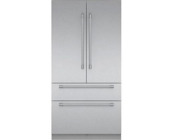 Thermador 42-Inch, 23.1 Cu. Ft. Built-In French 4-Door Refrigerator With Home Connect - T42BT120NS
