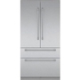 Thermador 42-Inch, 23.1 Cu. Ft. Built-In French 4-Door Refrigerator With Home Connect - T42BT120NS